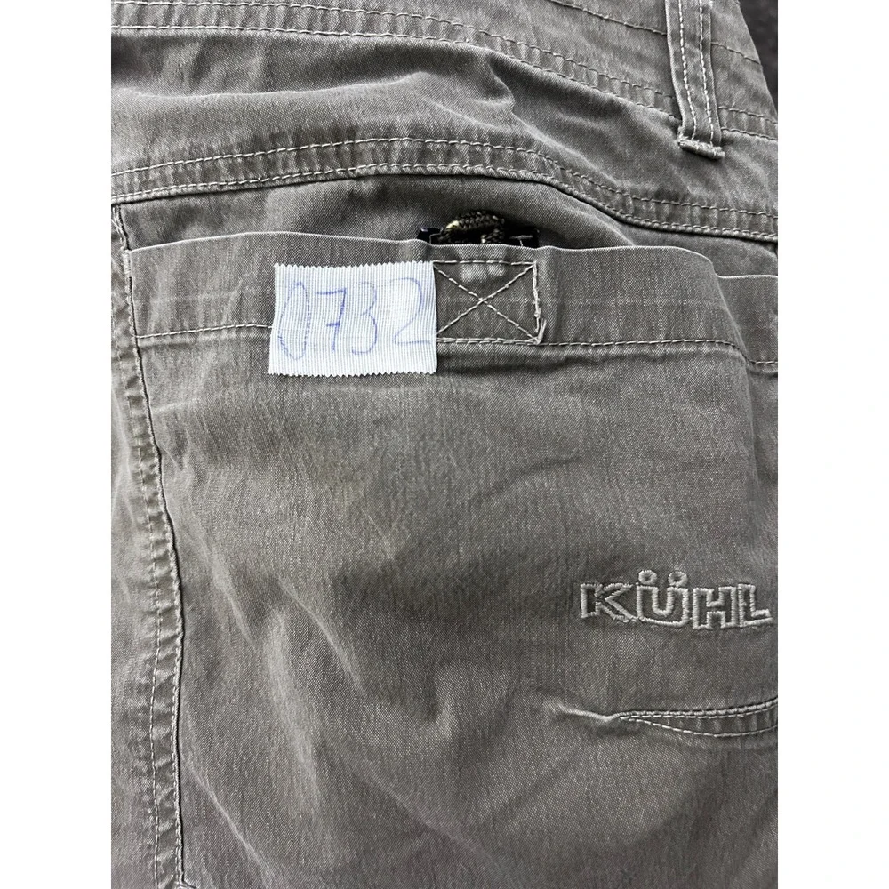 Kuhl Vintage Patina Dye Hiking Shorts Men's 34 Brown Outdoor Trail Casual